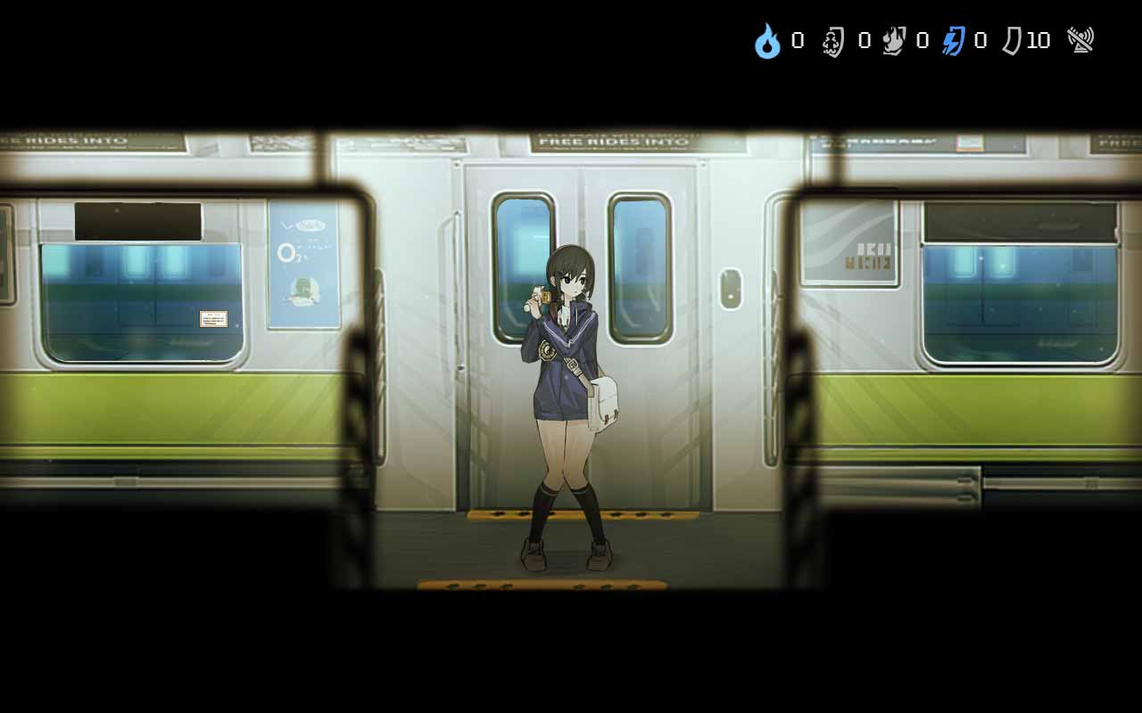 [恐怖解密act]電車除靈少女Subway Ex PC漢化版