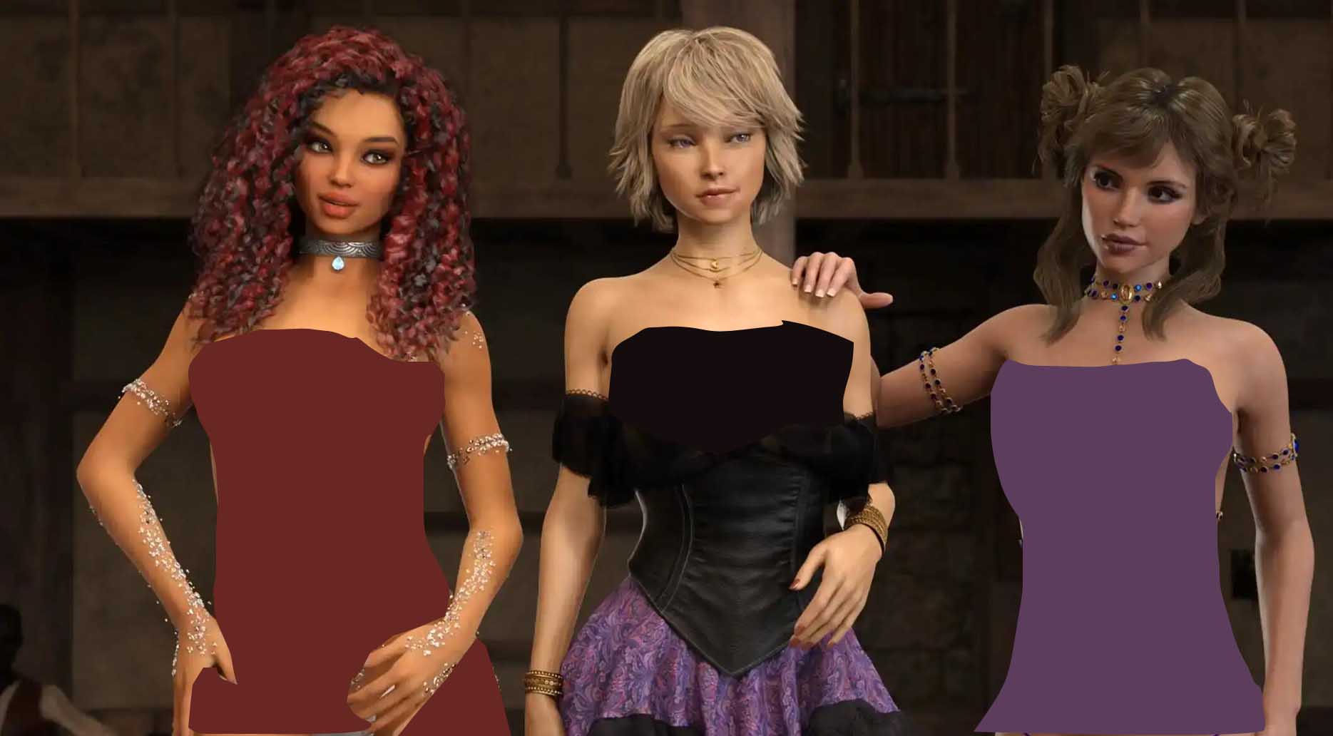 [SLG/動(dòng)態(tài)/更新/3D/漢化]皇家開關(guān)/Royal Switch[Ver0.13.1][PC+安卓/3.10G]