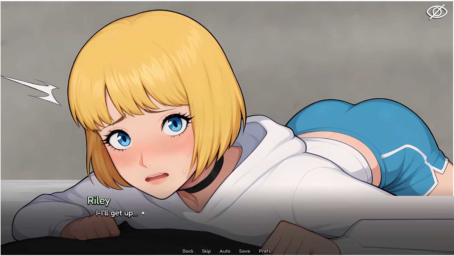 和男娘躲避在一起